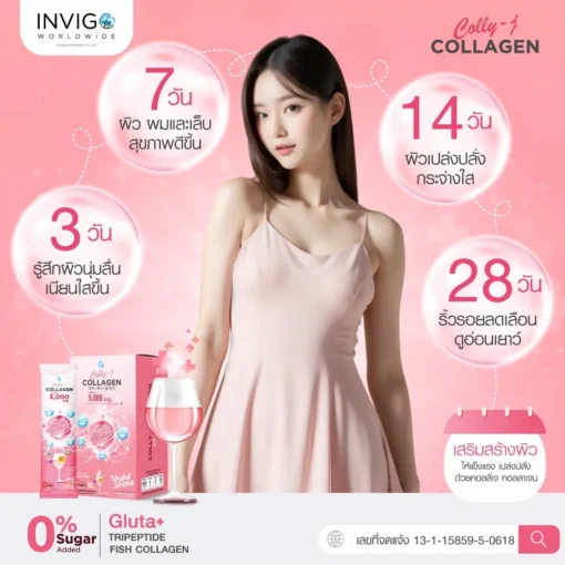 colly-j-collagen-คอลลี่เจคอลลาเจน ผิวใส ผิวขาว บำรุงเล็บ บำรุงผม